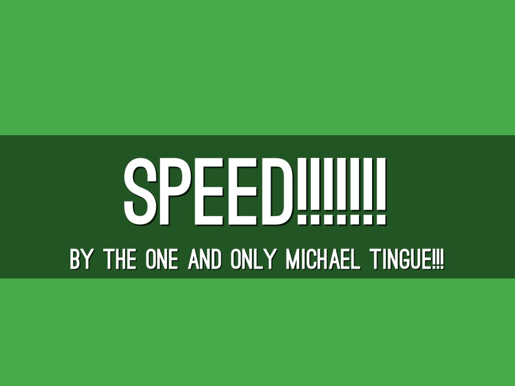 Speed Yall