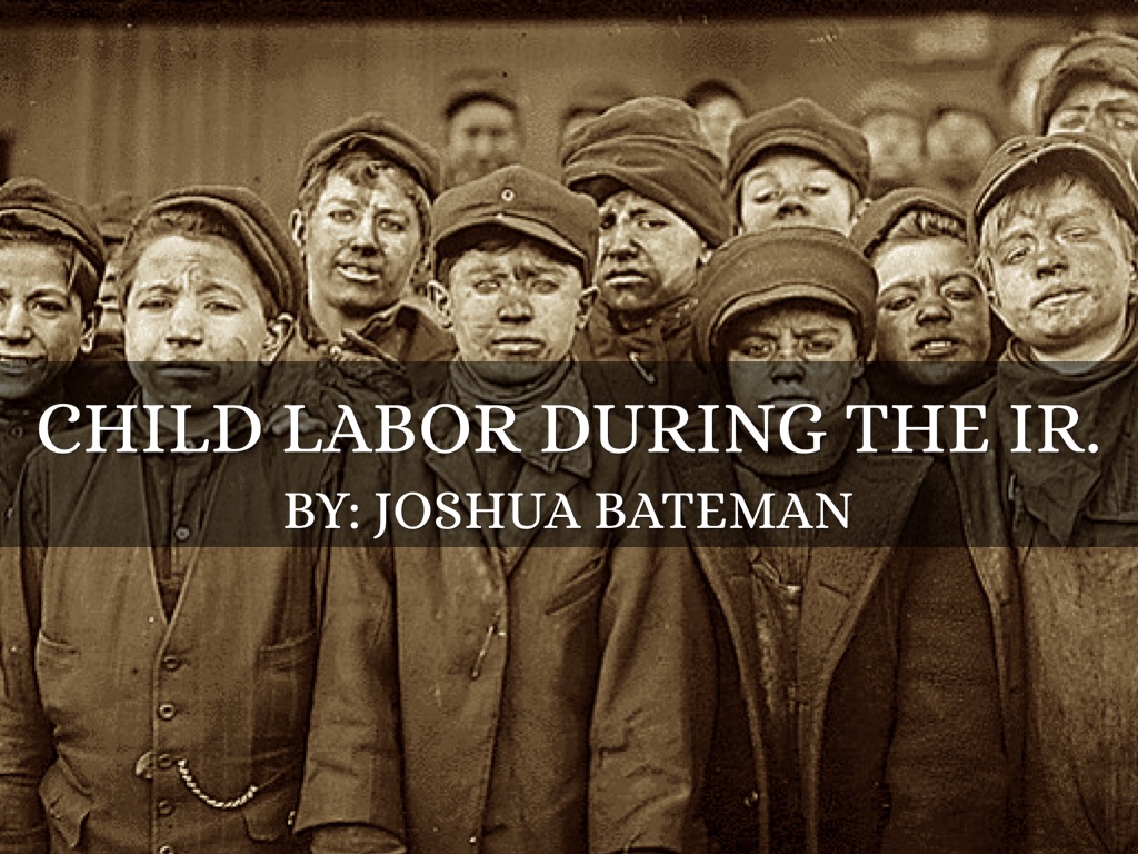 Joshua Bateman Child labor