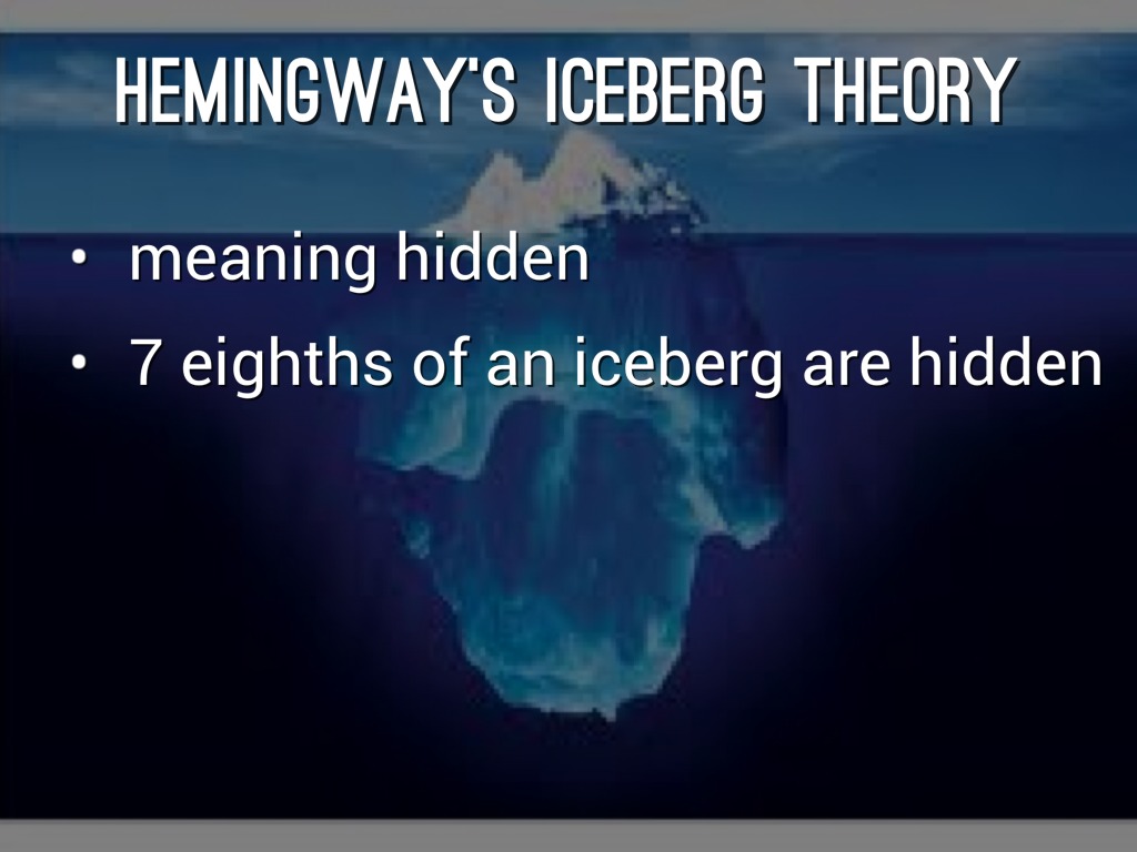 Ernest Hemingway Iceberg Theory Analysis