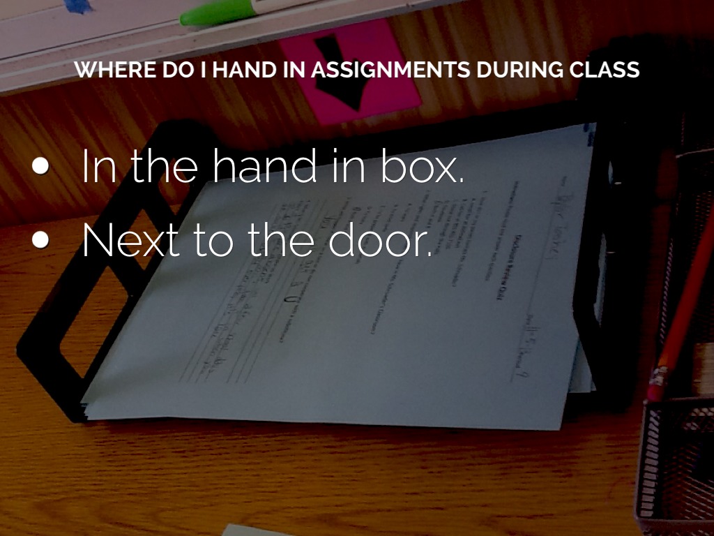 Classroom Procedures by 17kjensen2