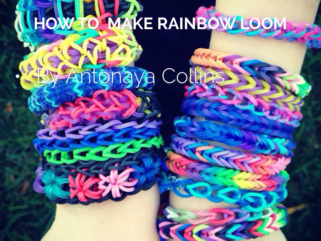 Rainbow Loom How To,.