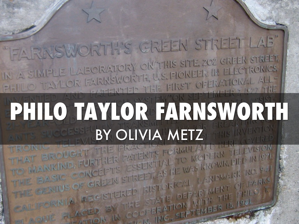 Philo Taylor Farnsworth
