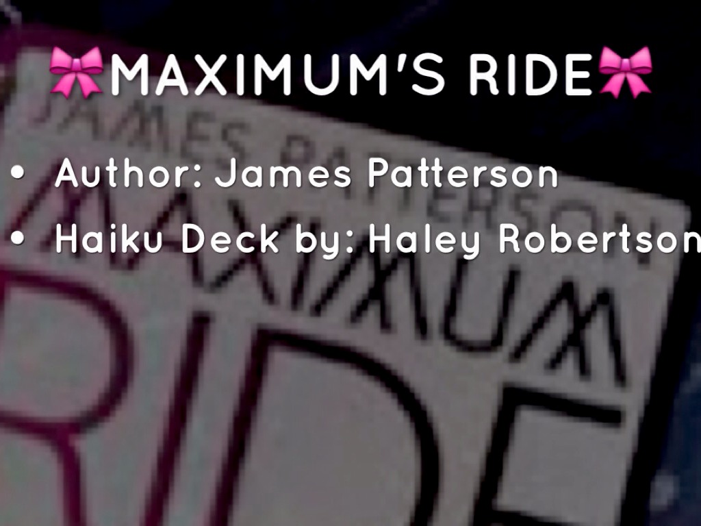 Maximum's Ride!😉😃