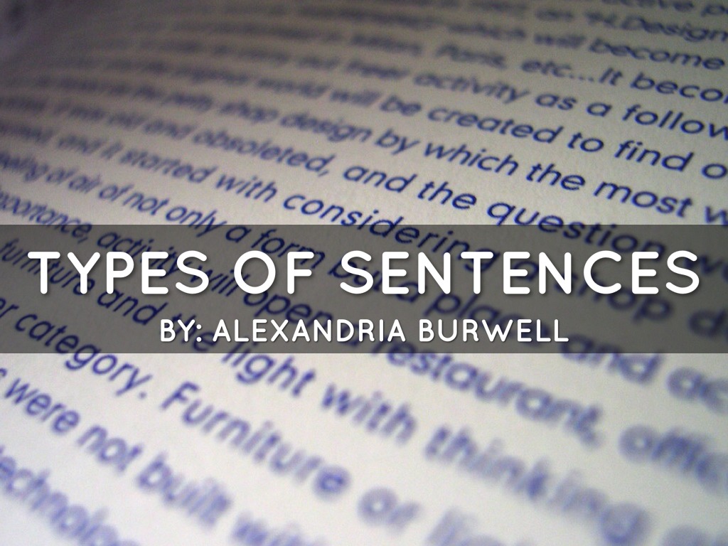 Holden Sentence Presentation