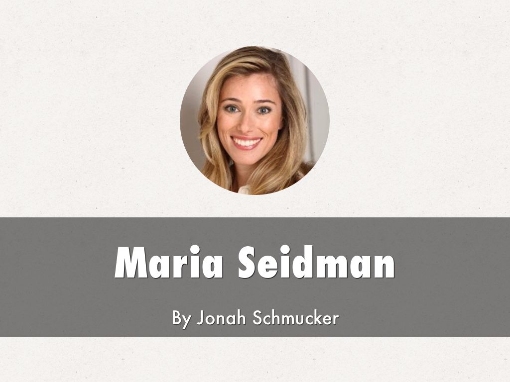 Maria Seidman