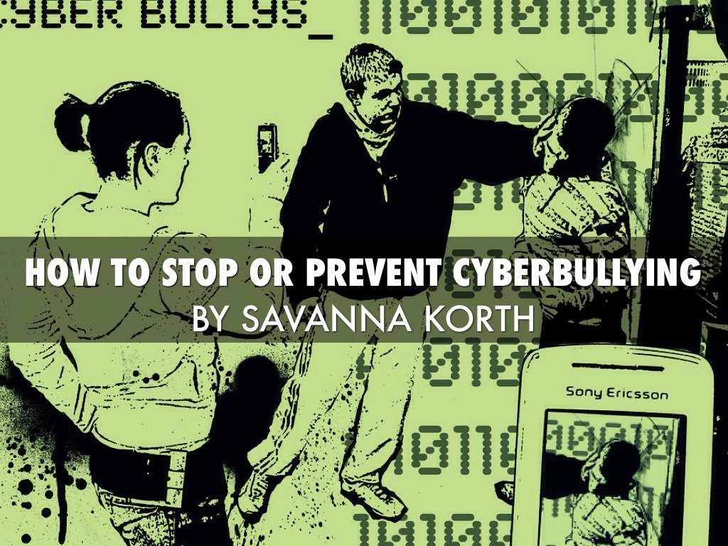How to stop or prevent Cyberbullying 