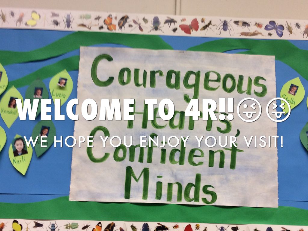 Welcome