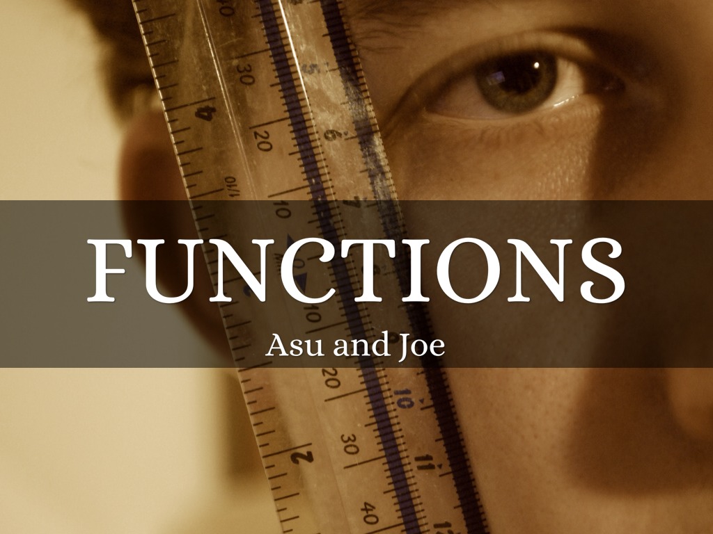 Functions