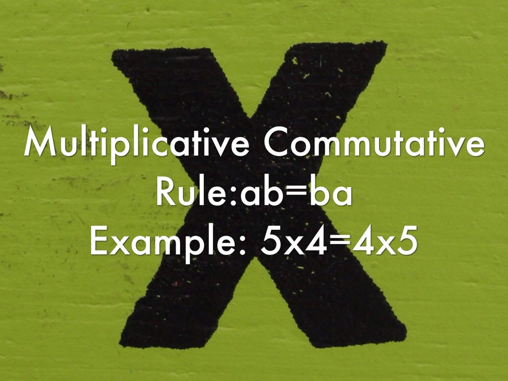 rule multiplicative inverse Green Brook by Properties