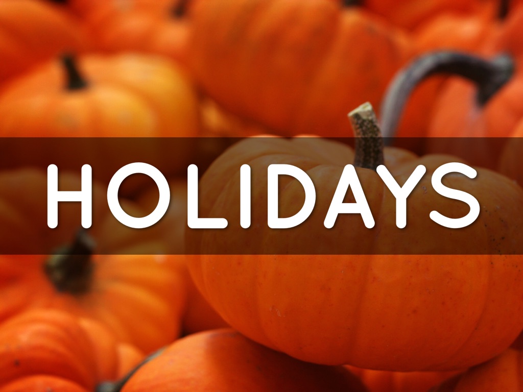 Holidays!💝🎅🎄🎁🎃🎉