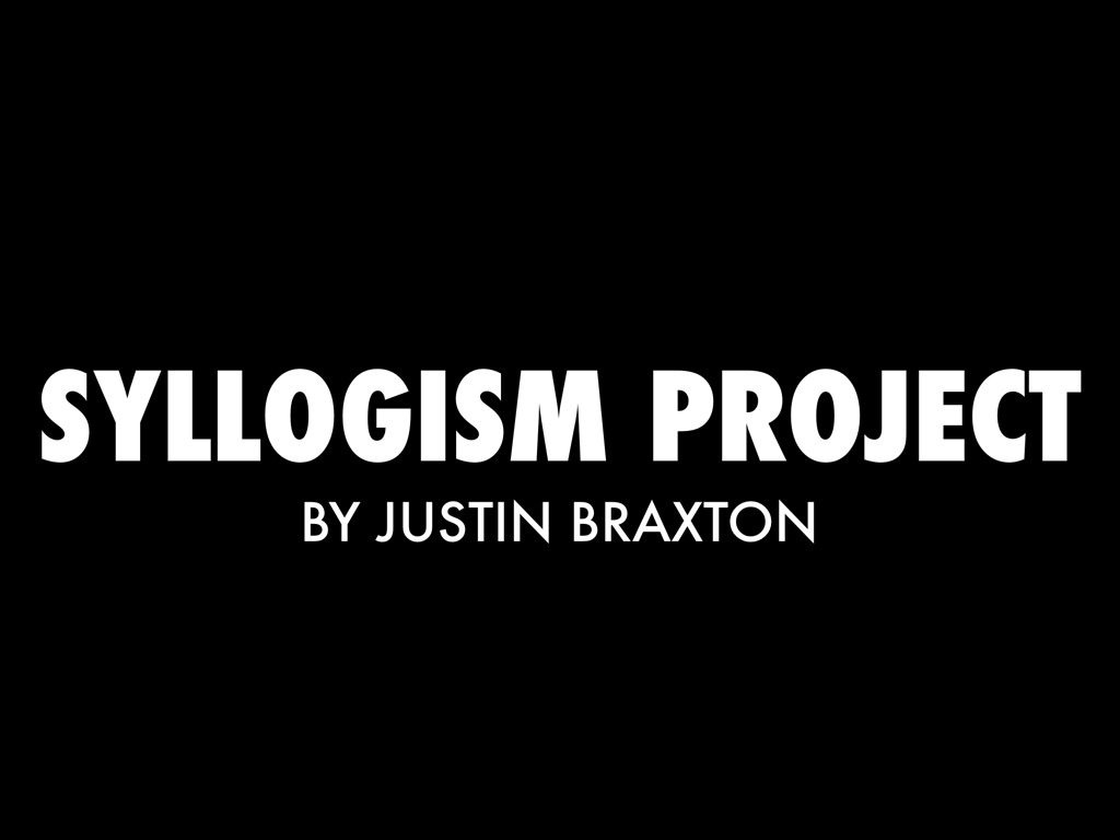 Syllogism Project