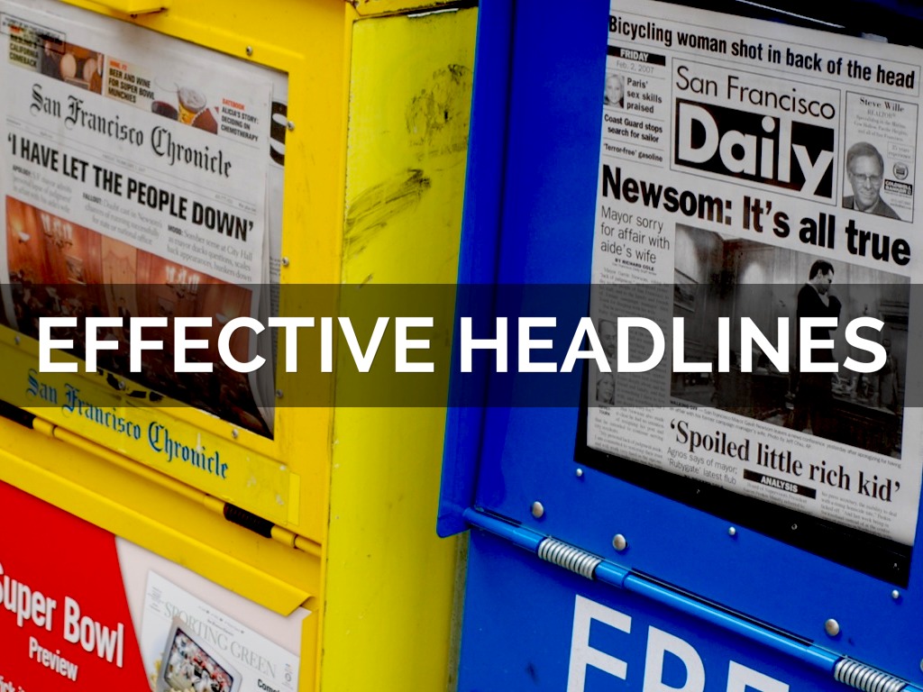 Effective Headlines
