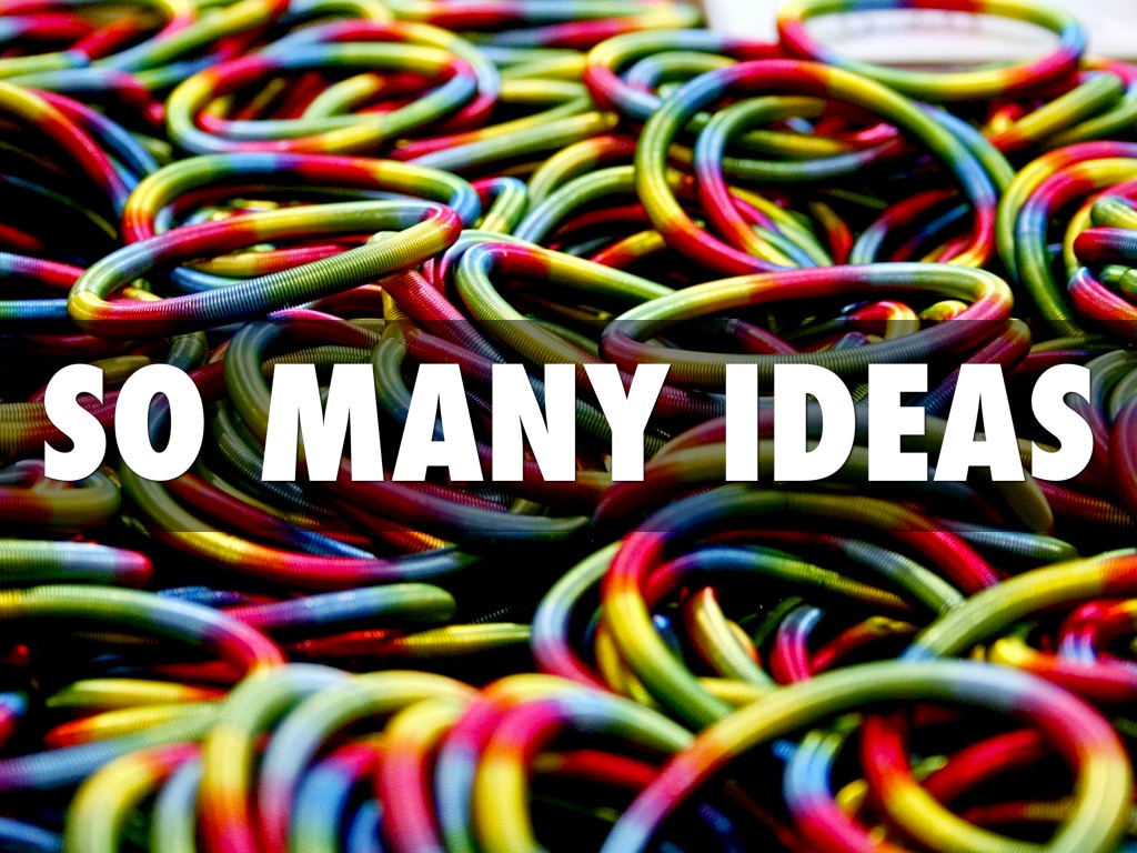 There Are So Many New Ways To Get Ideas Across