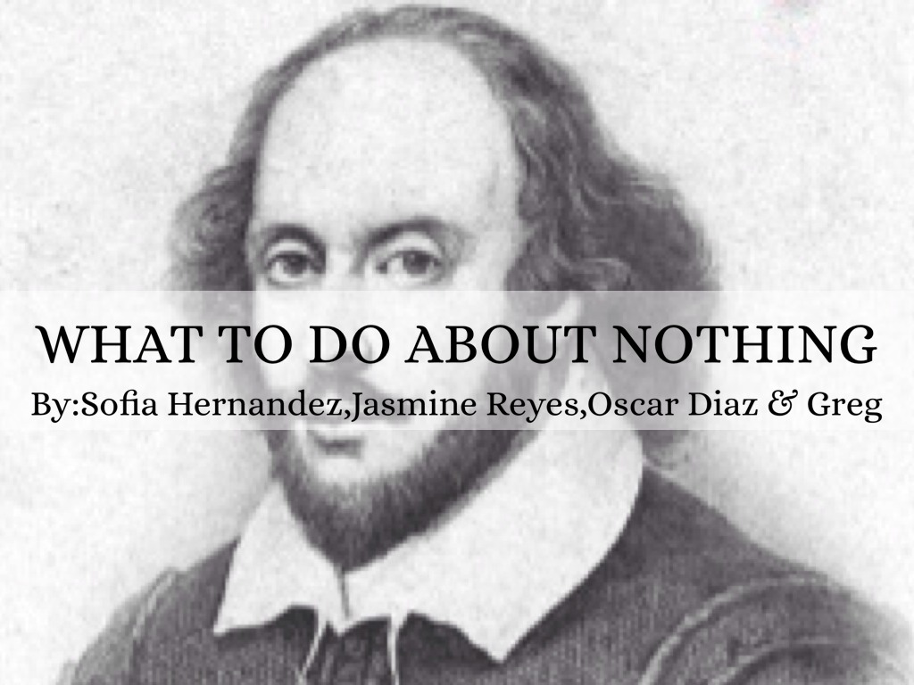 What Tondo About Nothing