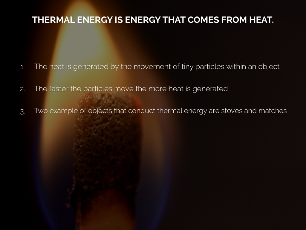 Thermal Energy