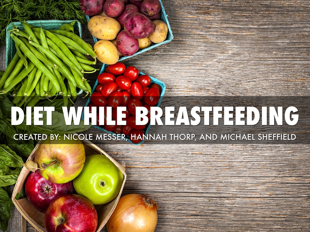 Diet While Breastfeeding by Michael Sheffield
