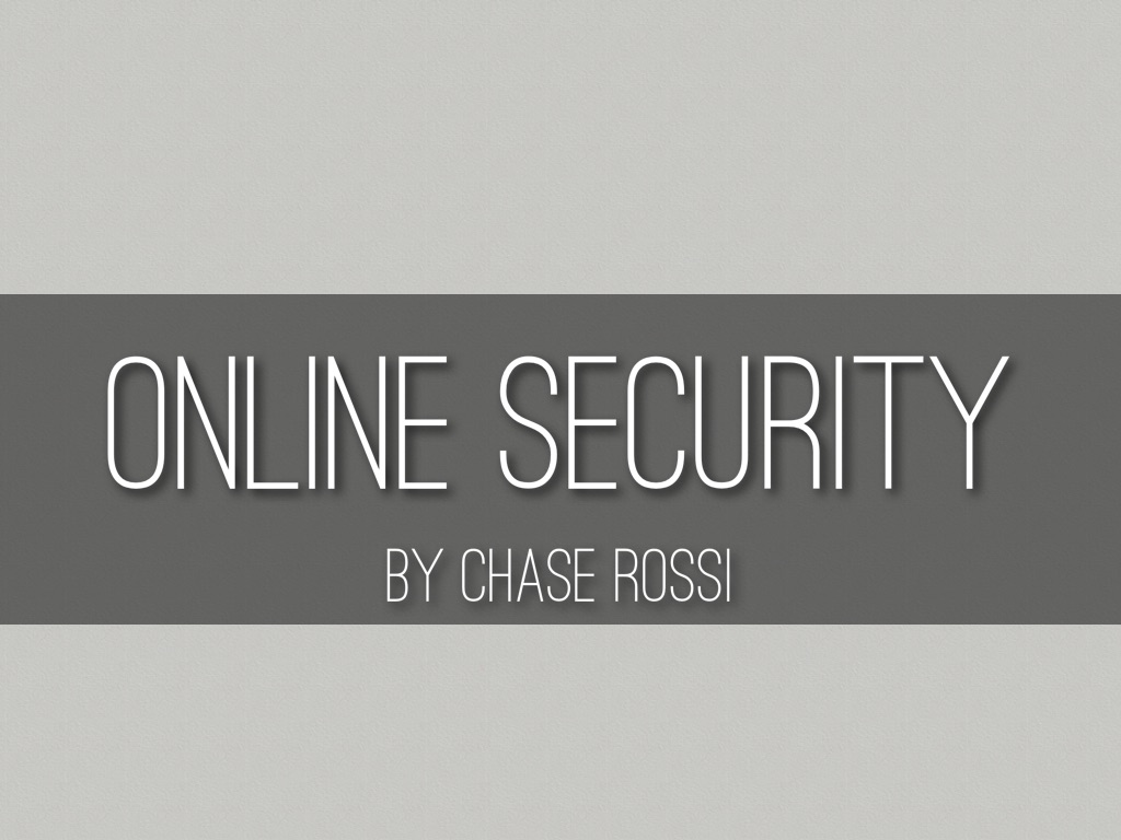 Online Security 