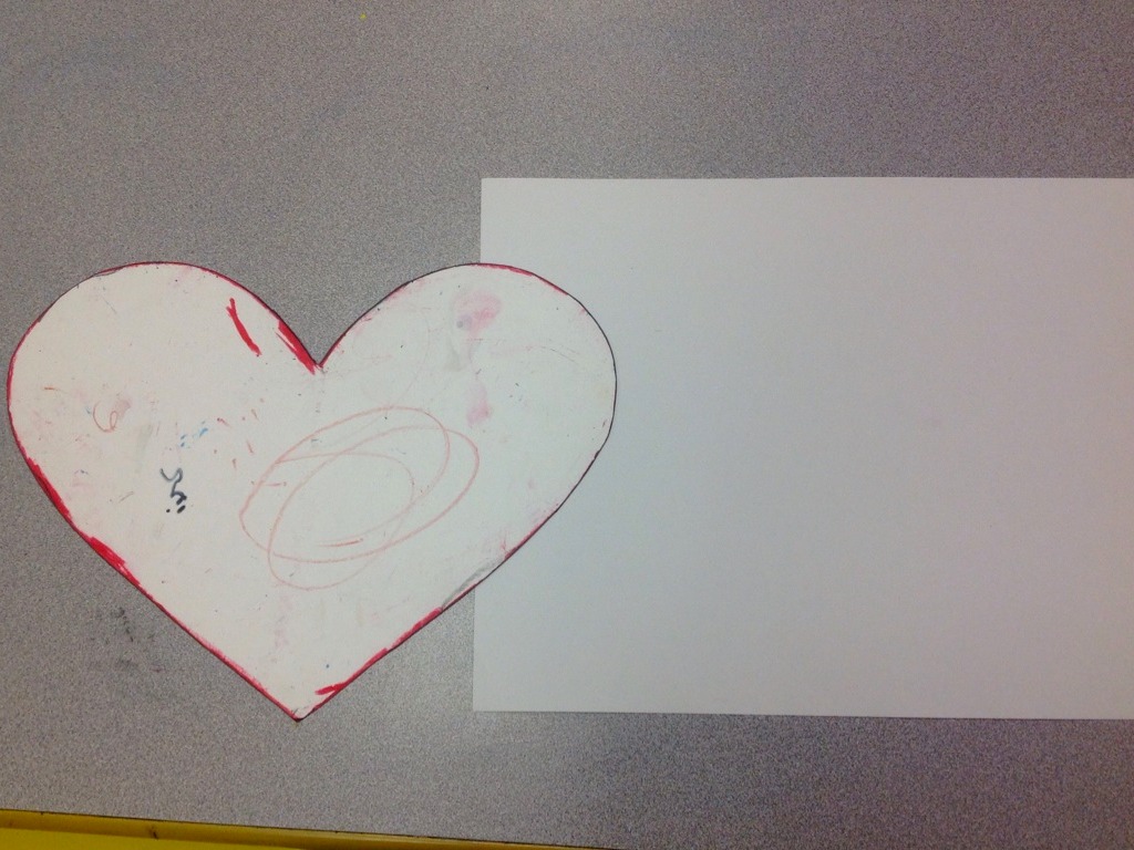 Heart Crayon Resist