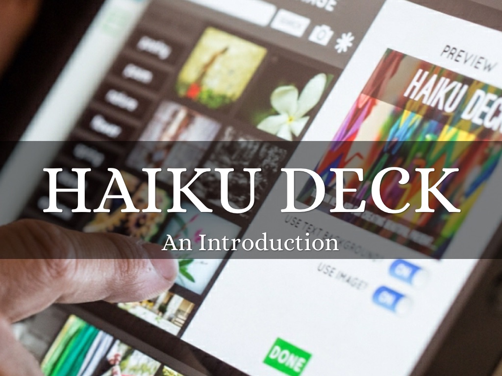 Haiku Intro