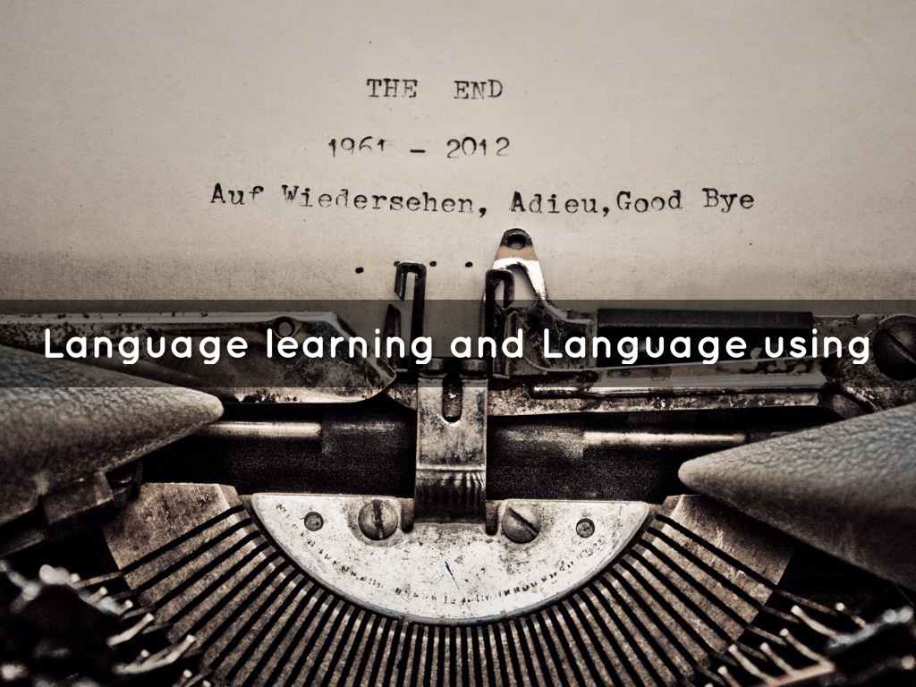 Language Learning And 