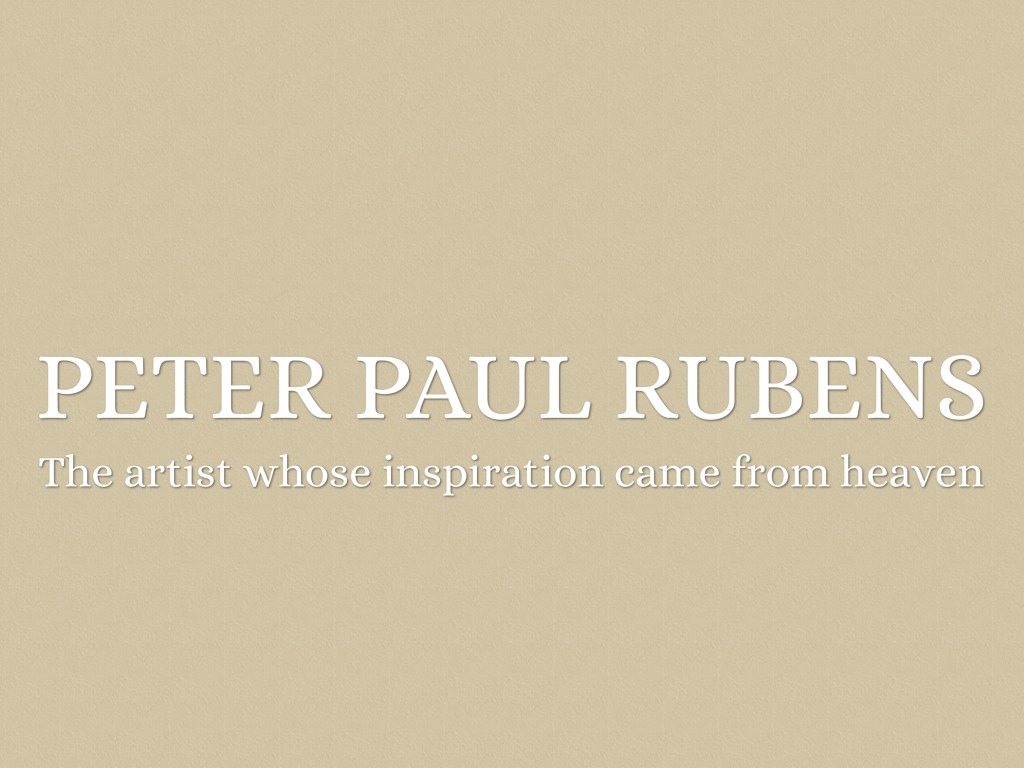 Peter Paul Rubens