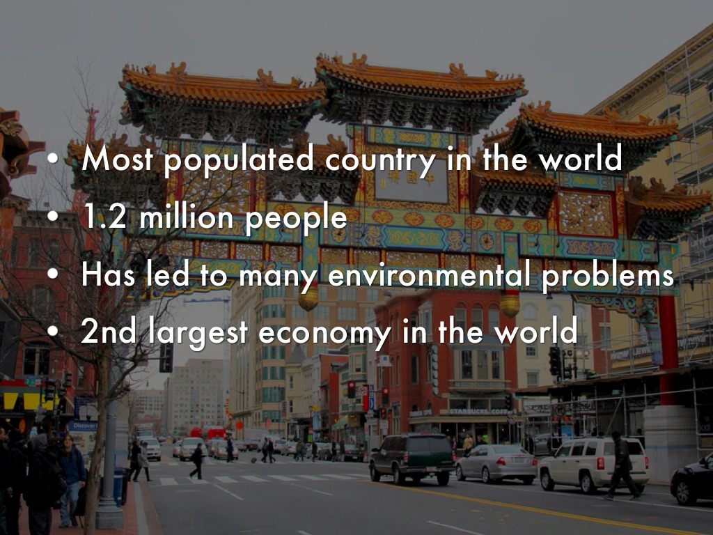 what are the effects of overpopulation in china