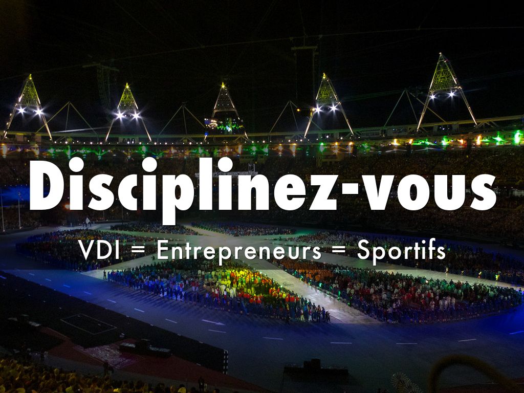 Disciplinez-vous !