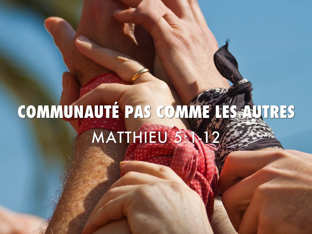 Une CommunautÃ© Pas Comme Les Autres