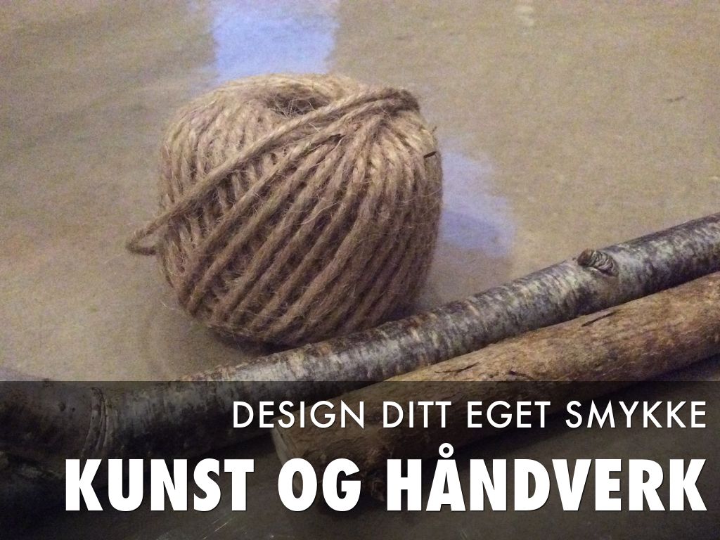 makrame i kunst og handverk