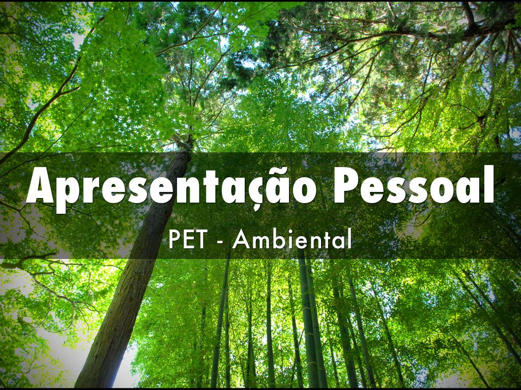 Apresentação Pessoal