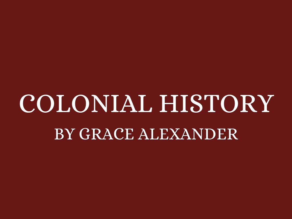 Colonial Archive