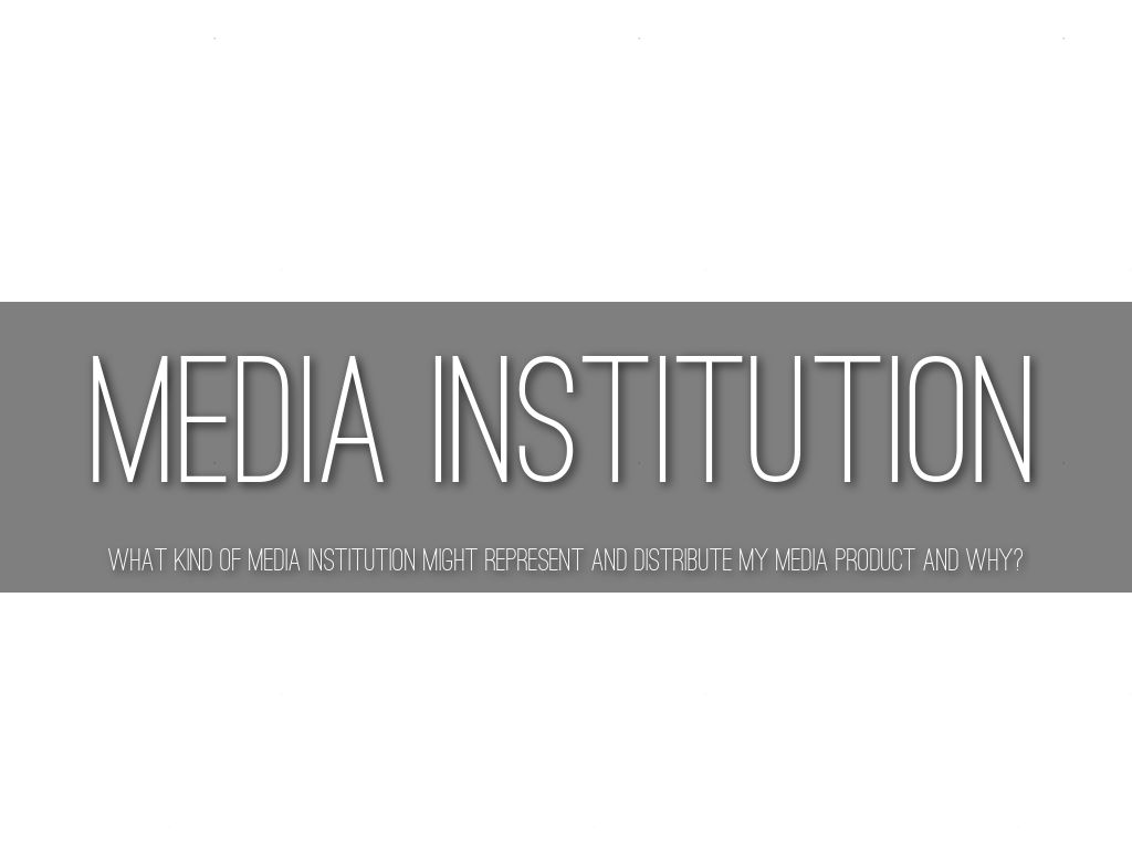 Media Institution by Yemurai Zvaraya