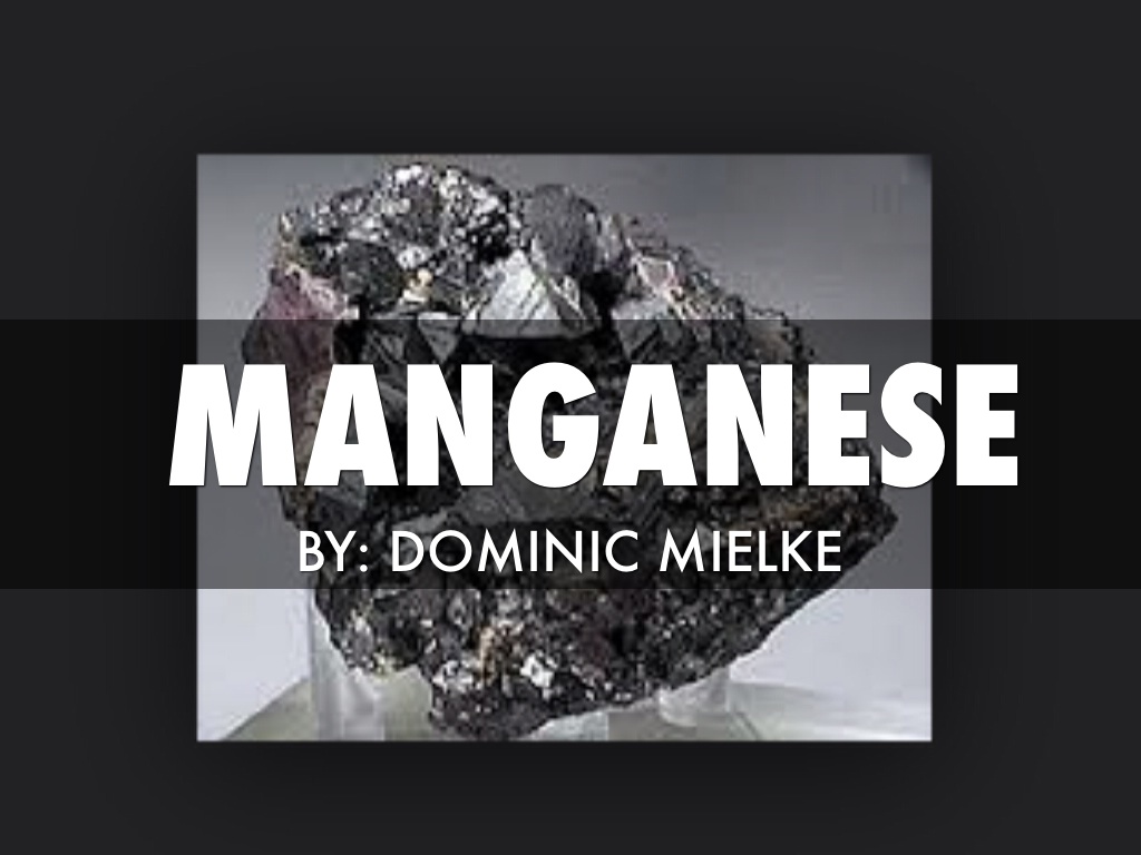 Manganese by Dominic Mielke