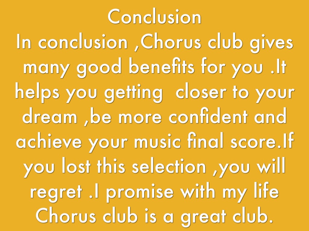 Rockin' The School Chorus Club In KCBS by Tiffy Ray