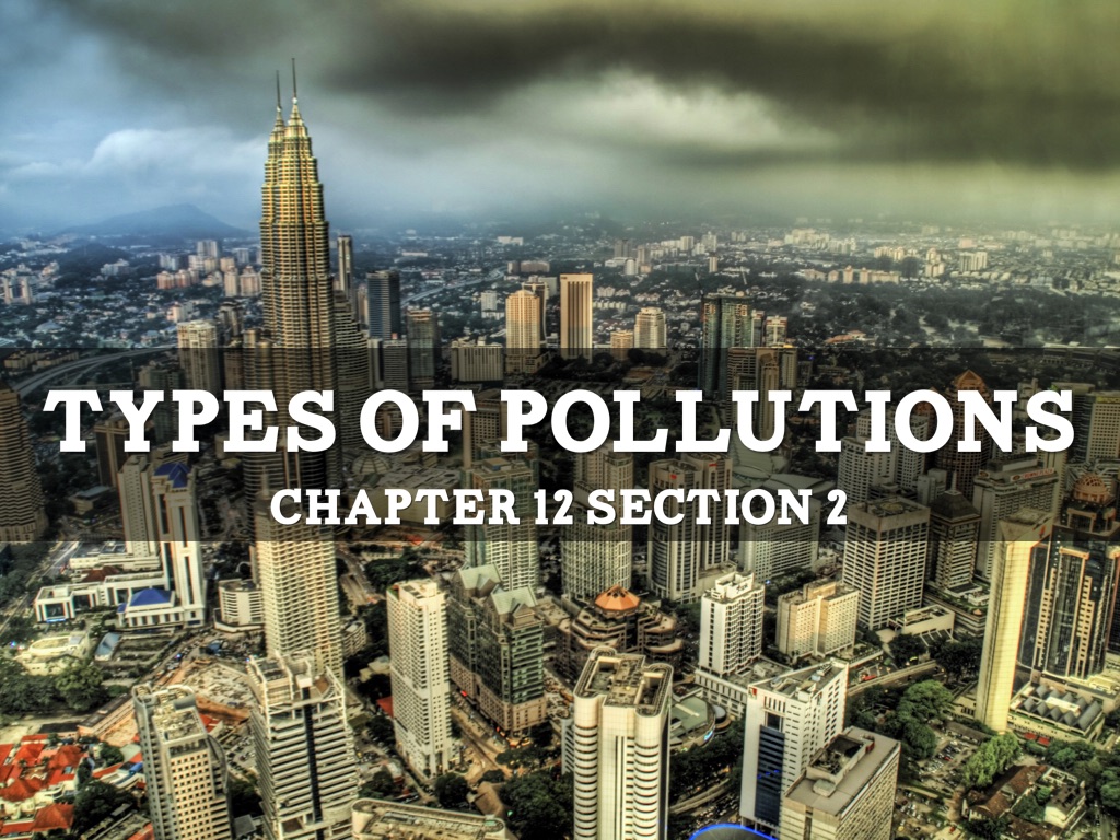 Types Of Pollutions