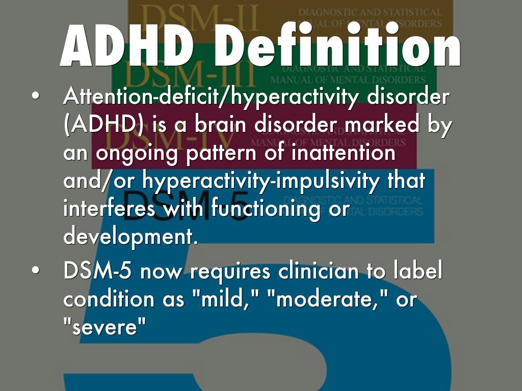 Adhd Meaning