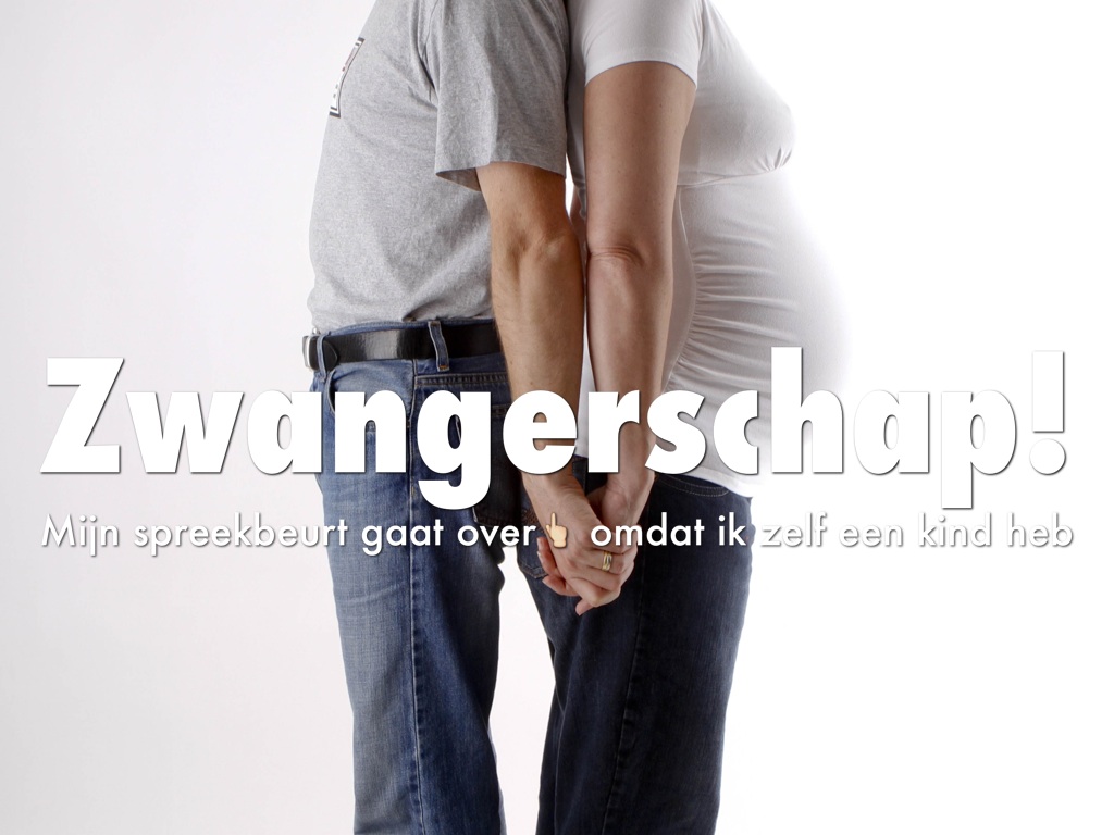 spreekbeurt zwangerschap