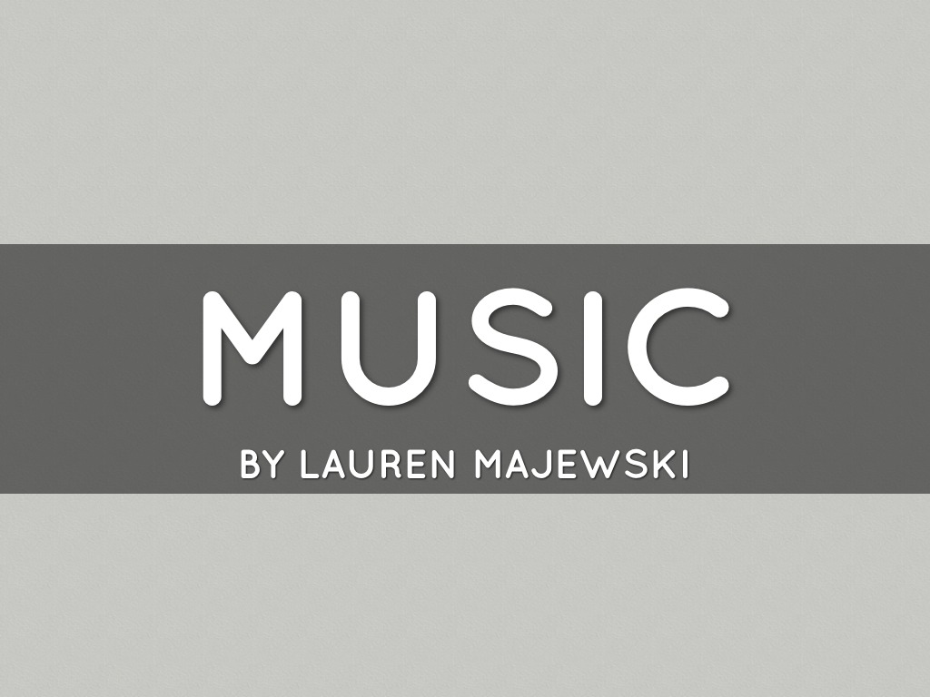 Rock Music By Lauren Majewski