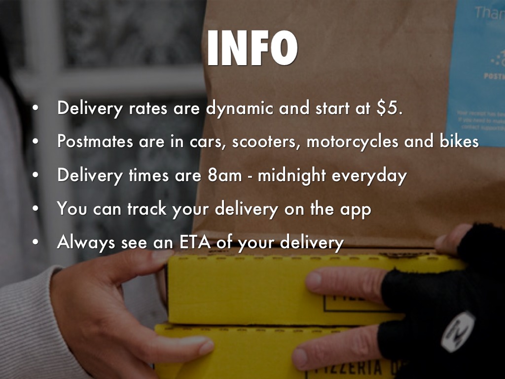 Postmates by Ayako Igari