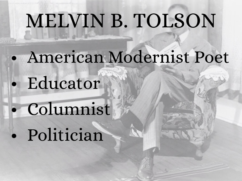 Melvin B Tolson By Kysheen Wilson
