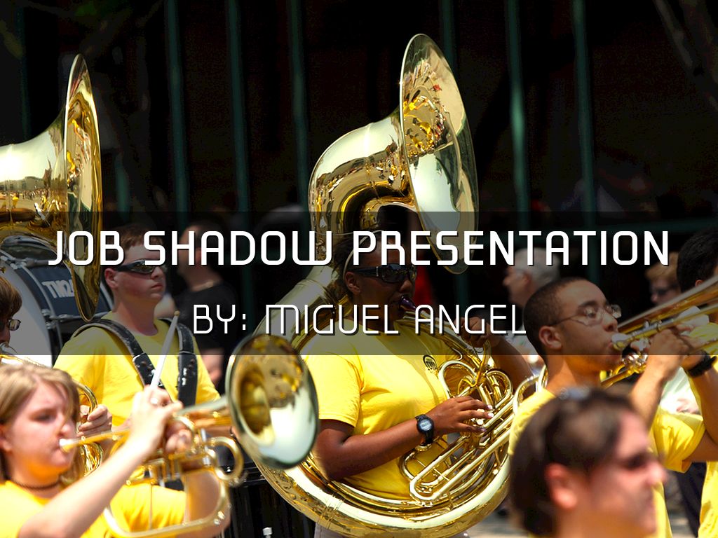 job shadow presentation