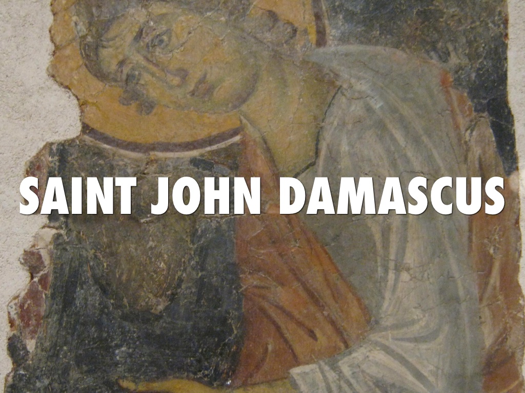 Saint John Of Damascus by Loraya Rocha