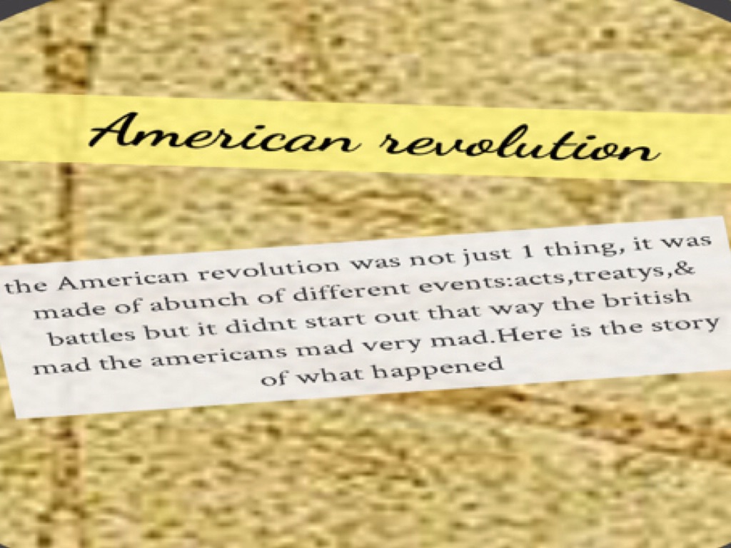 American Revolution