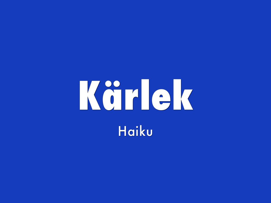 Kärlek