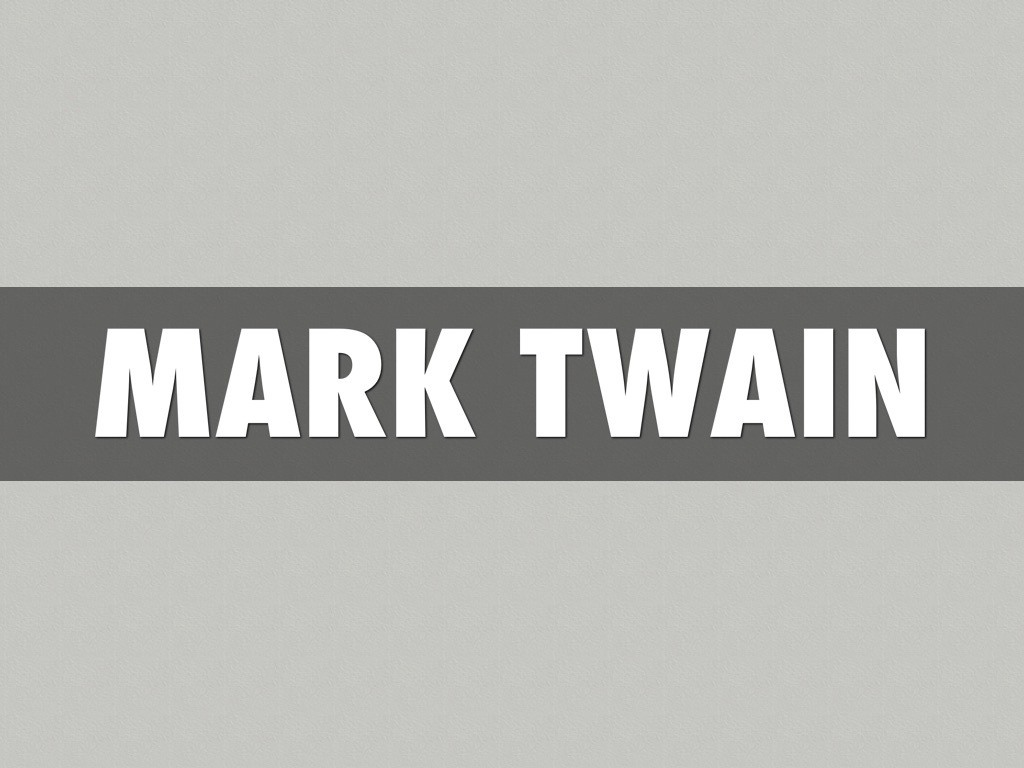 Mark Twain