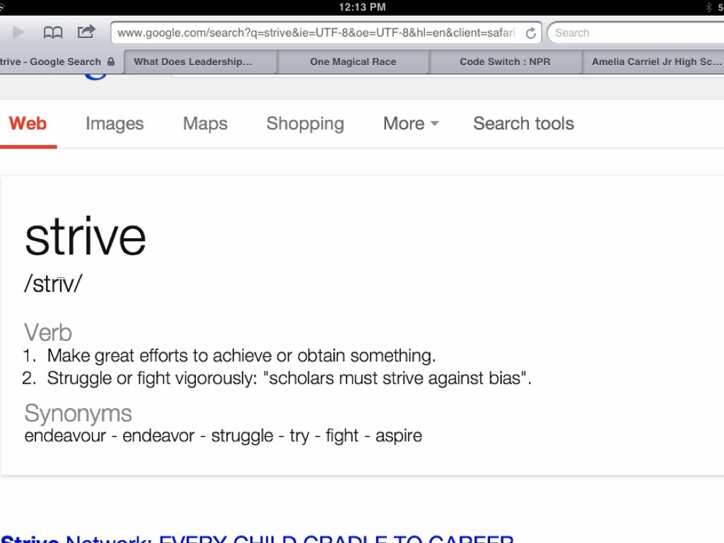 Strive