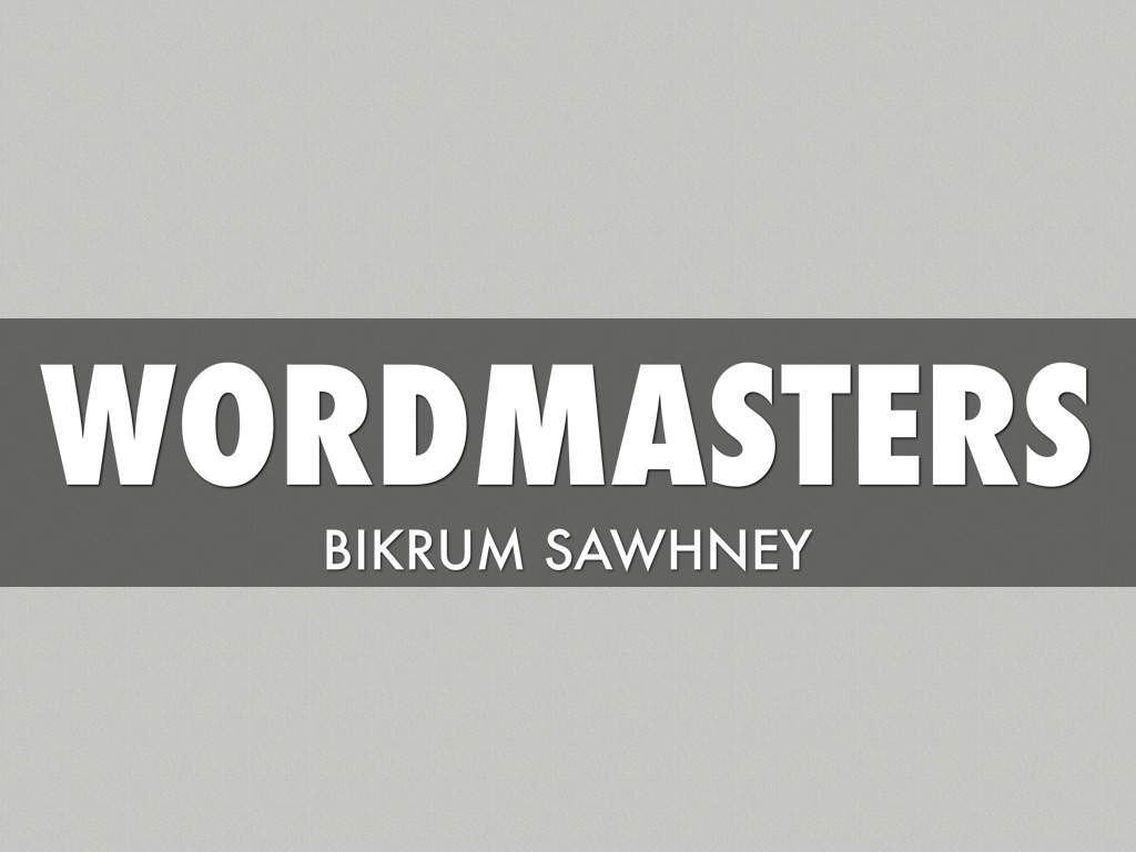 Bikrum's WM Blue Listxd