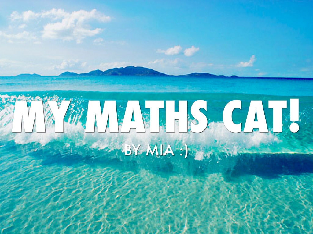 My Maths Cat