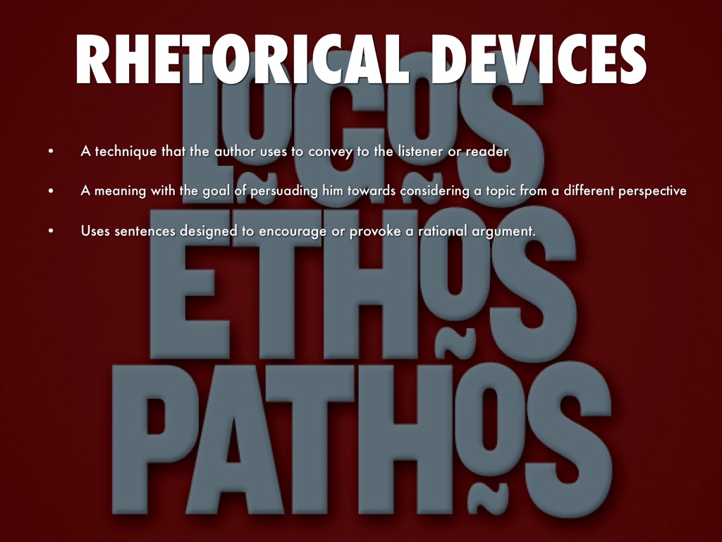 Rhetorical Device