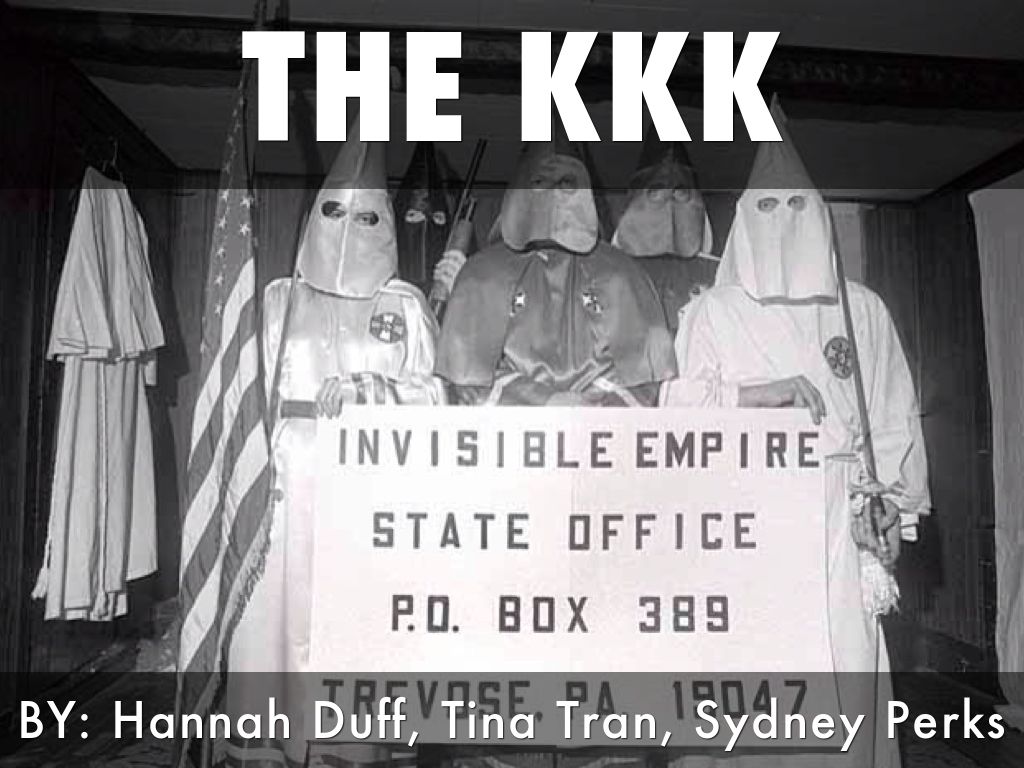 KKK educational presentation